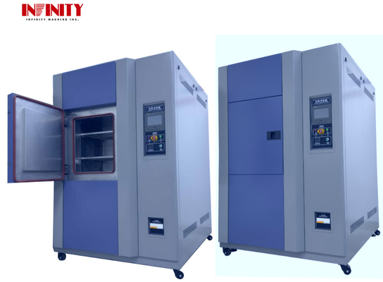 তাপমাত্রা অভিন্নতা ₹2.0C জলবায়ু তাপীয় শক তাপমাত্রা প্রভাব পরীক্ষা চেম্বার জল-শীতল কনডেন্সার সঙ্গে