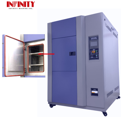 IE31A1100L তাপমাত্রা অভিন্নতা সঙ্গে আর্দ্রতা পরীক্ষার জন্য জলবায়ু তাপ শক টেস্ট চেম্বার
