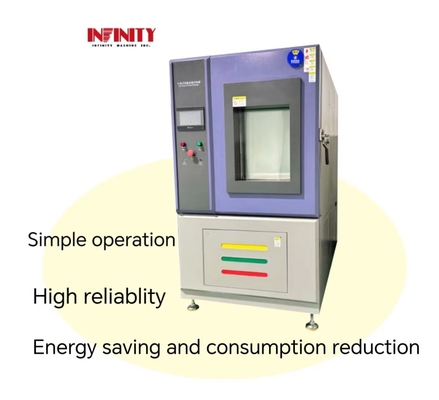 ±1.0%RH আর্দ্রতা ওঠানামা উচ্চ তাপমাত্রা জীবনকাল পরীক্ষার জন্য জলবায়ু পরীক্ষার চেম্বার