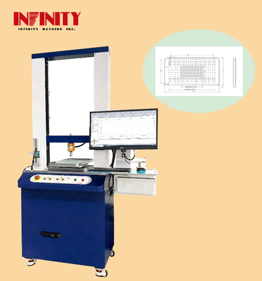 সঠিক শক্তি পরিমাপের জন্য AC220V 5A 50Hz চাপ এবং টান টেস্টিং মেশিন