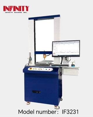 AC220V 5A 50Hz টেস্ট গতি 0-1000mm/min জন্য ধাক্কা এবং টান টেস্টিং মেশিন