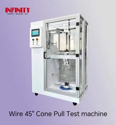 2Slots Wire Pull Tester টেস্ট স্টেশন এবং রেফারেন্স লাইন সঙ্গে সংযোগ
