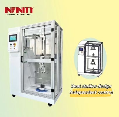 2Slots Wire Pull Tester টেস্ট স্টেশন এবং রেফারেন্স লাইন সঙ্গে সংযোগ