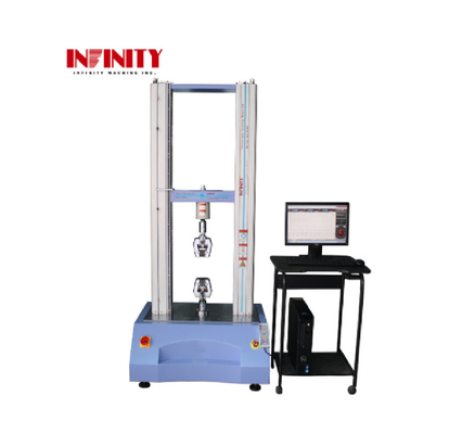 ল্যাব মেটাল / ইস্পাত ওয়্যার টেস্টের জন্য 10KN Servo Control বৈদ্যুতিন ইউনিভার্সাল টেস্টিং মেশিন