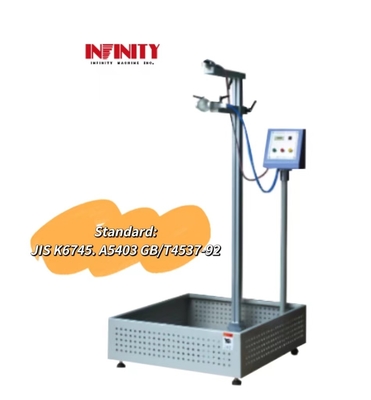 AC220V 50Hz 3A ড্রপ বল ইমপ্যাক্ট টেস্টার RS-8220A কাস্টমাইজযোগ্য এক্রাইলিক বল ওজন সহ