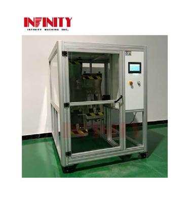 IEC 60068-2-32 500 / 1000mm ফ্রি ড্রপ বারবার টাম্বলিং ব্যারেল টেস্ট মেশিন