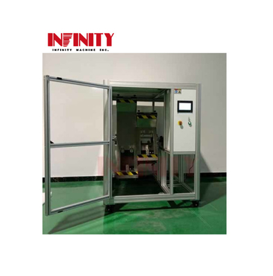 IEC 60068-2-32 500 / 1000mm ফ্রি ড্রপ বারবার টাম্বলিং ব্যারেল টেস্ট মেশিন