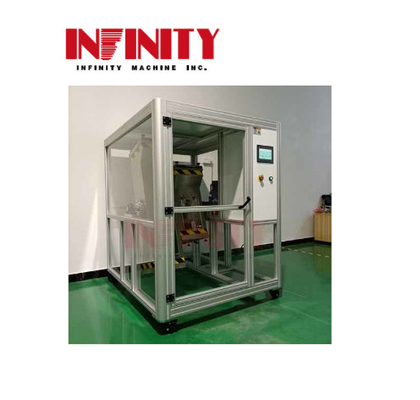 আইইসি 60068-2-32 টাচ প্যানেল কন্ট্রোল AC220V 50Hz 5A সহ রোলিং ড্রপ টেস্টিংয়ের জন্য টাম্বল টেস্টার