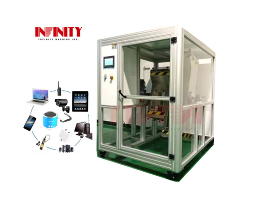 IEC 60068-2-32 টাচ প্যানেল টাম্বল ড্রপ ইমপ্যাক্ট টেস্টার 1000mm 500mm র্যান্ডম