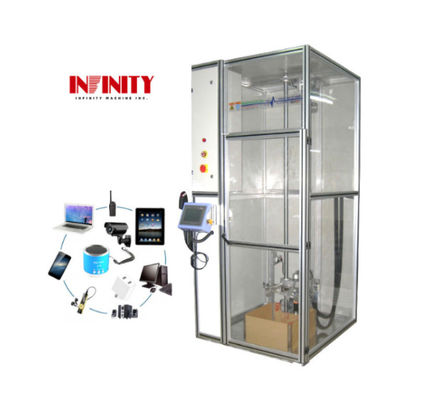 IEC 60068-2-31/32 মোবাইল ডিভাইসের স্মার্টফোন ট্যাবলেট ল্যাপটপের জন্য দিকনির্দেশক ড্রপ টেস্টিং মেশিন