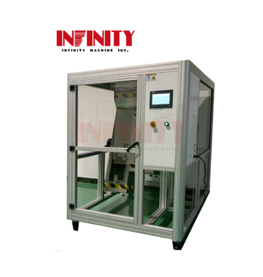 1000mm 500mm উচ্চতা বন্ধ টাম্বল ড্রপ টেস্ট মেশিন AC220V 50Hz 5A 5 ~ 20 বার / মিনিট