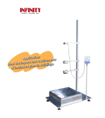 AC220V 5A লেমিনেটেড গ্লাস ফালিং বল ইমপ্যাক্ট টেস্টার