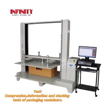AC Servo Motor Drive Accurate Positioning Package Container Compression Tester