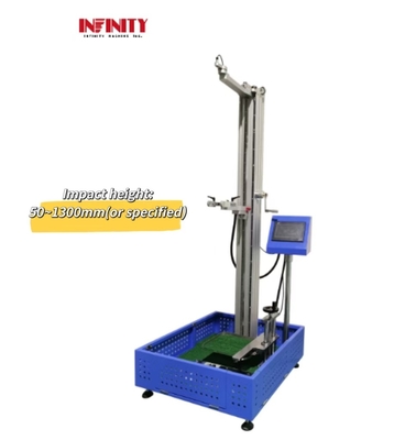 প্রভাব উচ্চতা 50 ~ 1300mm ঐচ্ছিক স্বয়ংক্রিয় যথার্থ ইস্পাত বল প্রভাব পরীক্ষার মেশিন