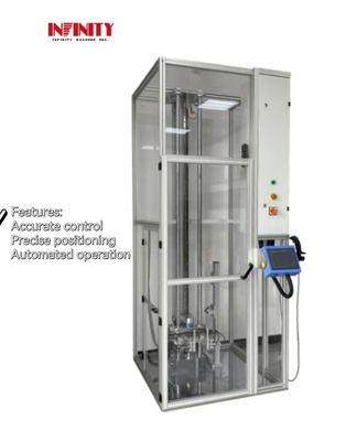 উচ্চ স্থিতিশীলতা ড্রপ উচ্চতা 17 ইঞ্চি নোটবুক জন্য 300mm দিকনির্দেশক ড্রপ টেস্টিং মেশিন