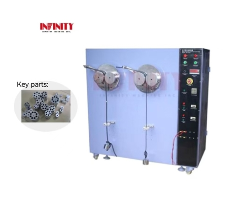 পরীক্ষার গতি 10 ~ 60rpm ইয়ারফোন ক্যাবল বাঁক পরীক্ষা ক্যাবল বাঁক চক্র পরীক্ষক
