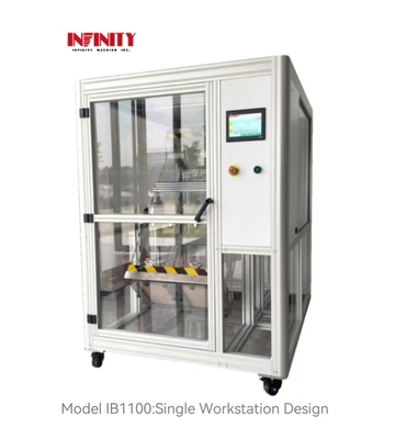 IB1100 একক স্টেশন মোবাইল ফোন ড্রপ উচ্চতা 1000mm টাম্বল ড্রপ টেস্টিং মেশিন