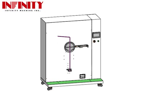 Automotive Cables Flexing Fatigue Tester for Automobile Cable Fatigue Testing ISO 19642-2 Test Apparatus for Cyclic Bending Multi-conductor Cable