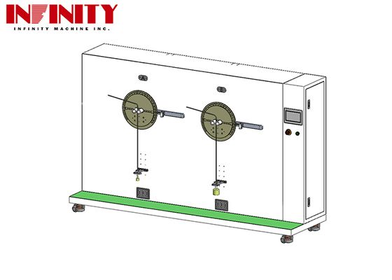 ওয়্যার সুইং বাম এবং ডান টেস্টার আইএসও 19642-2:2023 গাড়ির তারের জন্য তারের বাঁকানো ক্লান্তি টেস্ট মেশিন