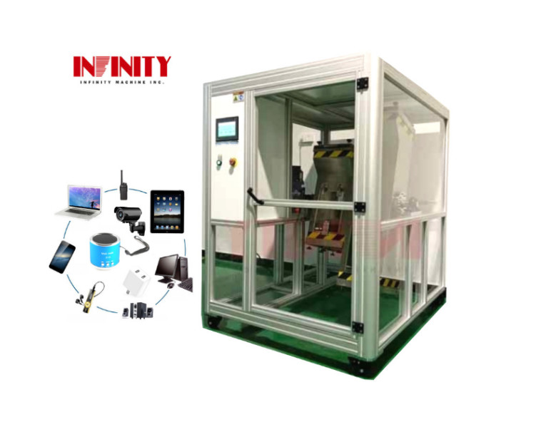IEC 60068-2-32 টাচ প্যানেল টাম্বল ড্রপ ইমপ্যাক্ট টেস্টার 1000mm 500mm র্যান্ডম