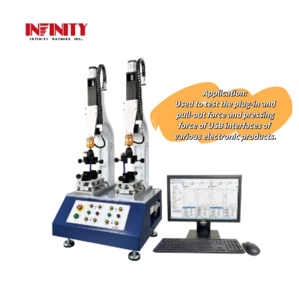 High Applicability 50Kgf Dual Station Insertion and Extraction Force Testing Machine