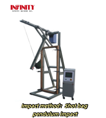 গ্লাস শট ব্যাগ ইমপ্যাক্ট টেস্টার নিরাপত্তা স্তরিত কাচের ইমপ্যাক্ট প্রতিরোধের পরীক্ষা করার জন্য ব্যবহৃত