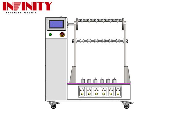 আইইসি ৬০৮৮৪-১ঃ২০২২ স্ট্যান্ডার্ড ফ্লেক্সিবল ক্যাবল ফ্লেক্সিং টেস্টিং মেশিন
